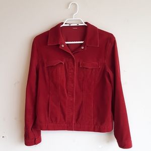 Red Corduroy Jacket